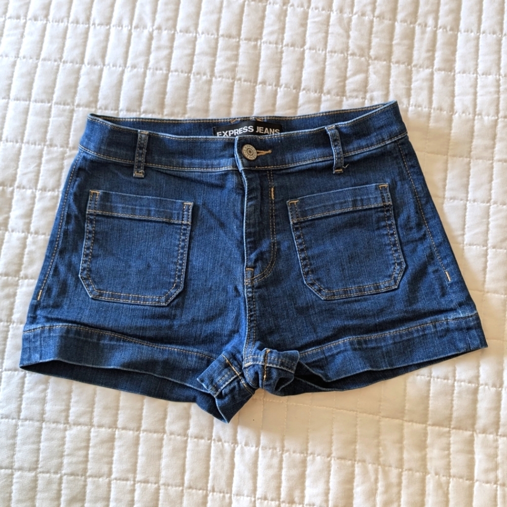Express stretch shorts 4